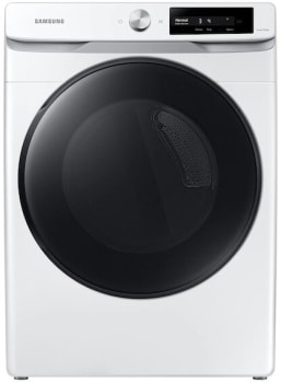 Samsung DVG45A6400W 27 Inch Gas Smart Dryer with 7.5 cu. ft