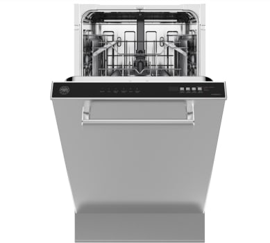 Bertazzoni DW18S2IXV - 18 Inch Fully Integrated Built-In Dishwasher with 8 Place Setting Capacity in Front View