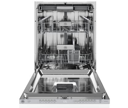 Bertazzoni Professional Series DW24S3IPV - 24 Inch Fully Integrated Built-In Panel Ready Dishwasher with 15 Place Setting Capacity in Opened View
