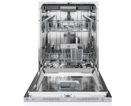 Bertazzoni DW24T3IPV - 24 Inch Fully Integrated Built-In Panel Ready Dishwasher with 15 Place Setting Capacity in Opened View