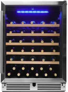 Danby DWC057D1BSS - 24 Inch Under Counter Wine Cooler