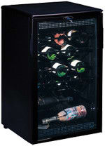 Danby Dwc440bl Series 25 Bottle Wine Cooler Glass Door In Black