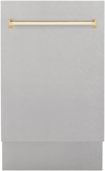 ZLINE Autograph Edition DWVZSN18G - Autograph Edition 18" Compact 3rd Rack Top Control Dishwasher