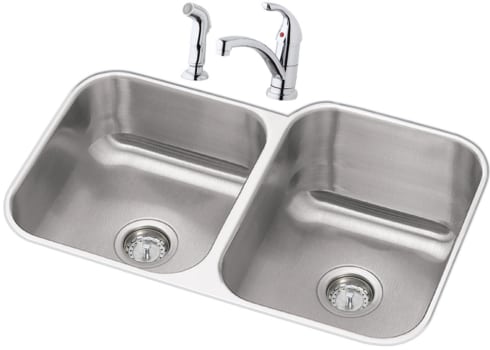 Elkay Dayton Collection DXUH312010RDF - Stainless Steel Sink Package