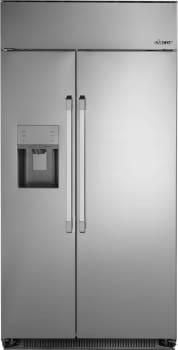 Dacor DYF42SBIWS 42 Inch Built-In Side-by-Side Refrigerator with