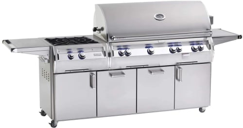 Fire Magic Echelon Diamond Series E1060S8LAN51 - Echelon Diamond E1060s 48-inch Cabinet Cart Grill with Power Burner (Analog) - Infrared "L" Burner