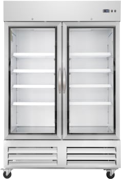 Koolmore KMRIC2DGD - 54 Inch Commercial Reach-in Refrigerator/Freezer