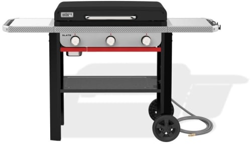 Weber 1501479 - Slate Rust-Resistant Griddle with Carbon Steel Cooktop