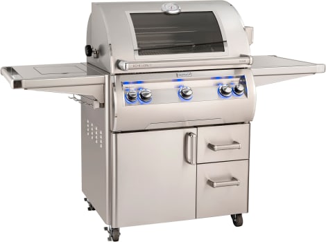 Fire Magic Echelon Diamond Series E660S8LAN62W 74 Inch Freestanding Portable Gas Grill