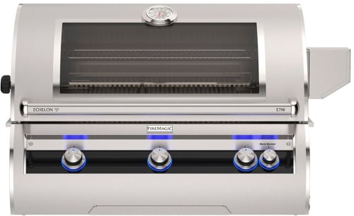 Fire Magic Echelon Diamond E790I E790I9EAPW - 36 Inch Built-in Gas Grill with 792 sq. in. Cooking Surface