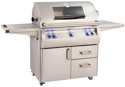 Fire Magic Echelon Diamond Series E790S8EAP62W - 36 Inch Free-Standing Gas Grill with Flush Mounted Single Side Burner