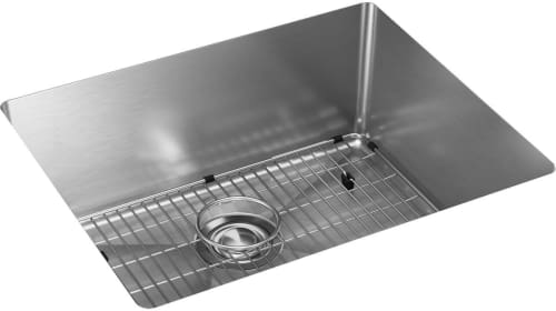 Elkay Crosstown Edelstahl Spülbecken – Einbau-Unterbau, 58,4 Cm, 18/304 Edelstahl, Schalldämmend