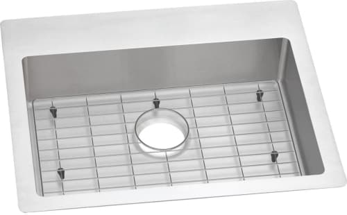 Elkay Crosstown Collection ECTSRAD25226TBG0 - 25 Inch Single Bowl Dual Mount Kitchen Sink Kit Dimension