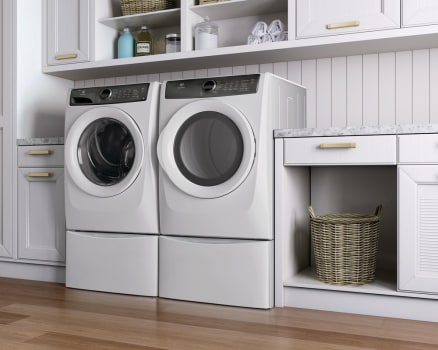 Electrolux EFLW427UIW 27 Inch Front Load Washer with 4.3 Cu. Ft ...