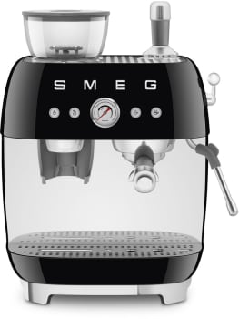 Smeg 50's Retro Design EGF03BLUS - Retro-Style Manual Coffee Machine with Grinder