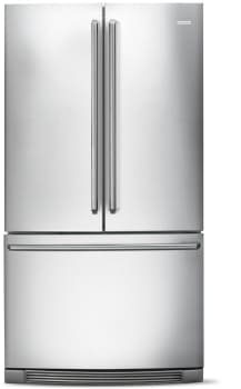 Electrolux Ei28bs51is 27 8 Cu Ft French Door Refrigerator With Luxury Design Glass Shelves Perfect Temp Drawer 2 Humidity Controlled Crispers 4 Luxury Glide Freezer Drawer And Ice Maker Stainless Steel