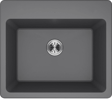 Elkay Quartz Classic ELG252212PDGS0 - 25 Inch Drop-In Single Laundry Sink with Perfect Drain