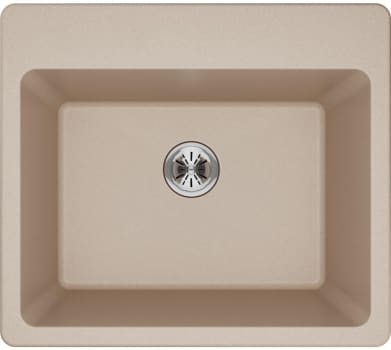 Elkay Quartz Classic ELG252212PDPT0 - 25 Inch Drop-In Single Laundry Sink with Perfect Drain