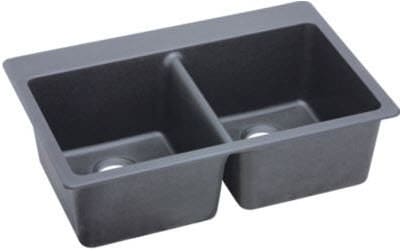 Elkay Gourmet E-Granite Collection ELG3322GY - Dusk Gray Angle View