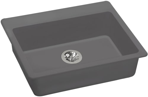 Elkay Quartz Classic ELGAD2522PDGS0 - 22 Inch Drop-In Single Bowl Kitchen Sink