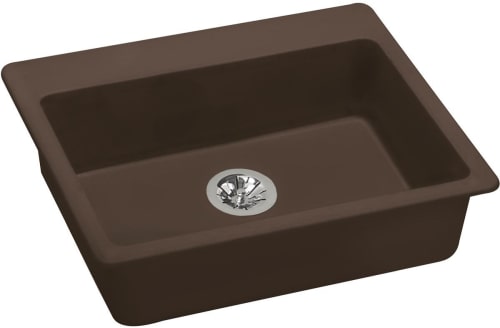 Elkay Quartz Classic ELGAD2522PDMC0 - 22 Inch Drop-In Single Bowl Kitchen Sink