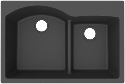 Elkay Quartz Classic ELGH3322RMB0 - Elkay Quartz Classic® 60/40 Double Bowl Drop-In Kitchen Sink with Aqua Divide