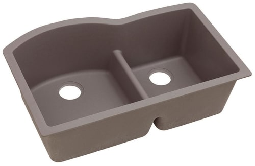 Elkay Quartz Classic ELGHU3322RGR0 - Greige Angled View