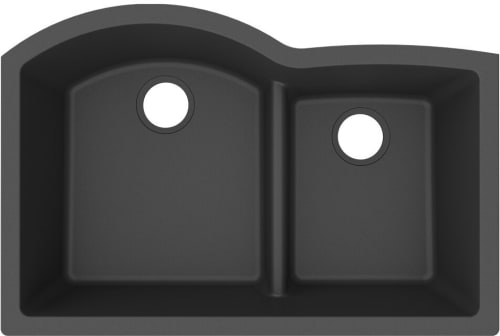 Elkay Quartz Classic ELGHU3322RMB0 - Elkay Quartz Classic® 60/40 Double Bowl Undermount Kitchen Sink with Aqua Divide