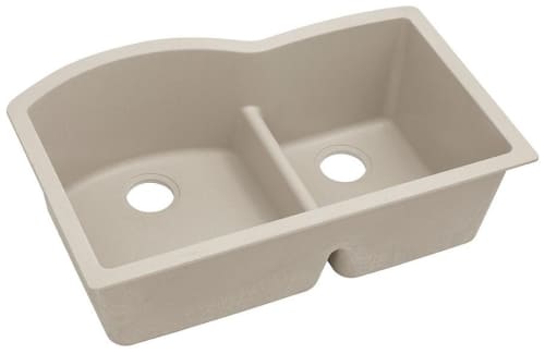 Elkay Quartz Classic ELGHU3322RPT0 - Putty Angled View