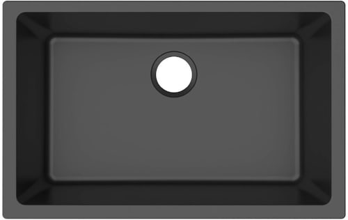 Elkay ELGRU13022BK0 - Elkay Quartz Classic® Single Bowl Undermount Kitchen Sink