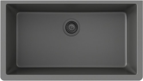 Elkay Quartz Classic ELGRU13322GT0 - Elkay Quartz Classic® " Single Bowl Undermount Kitchen Sink with 535° F Heat Safe