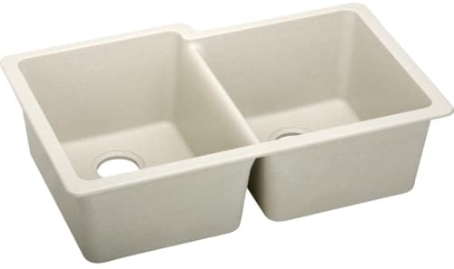 Elkay Quartz Classic ELGU250RBQ0 - Bisque Angled View