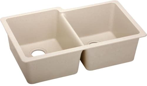 Elkay Quartz Classic ELGU250RPT0 - Putty Angled View