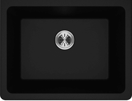 Elkay Quartz Classic ELGU251912PDBK0 - 25 Inch Undermount Single Bowl Laundry Sink with Perfect Drain