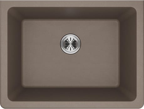 Elkay Quartz Classic ELGU251912PDGR0 - 25 Inch Undermount Single Laundry Sink with Perfect Drain