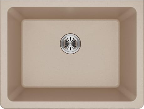 Elkay Quartz Classic ELGU251912PDPT0 - 25 Inch Undermount Single Laundry Sink with Perfect Drain