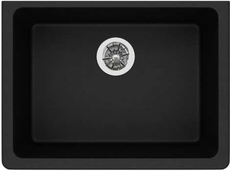 Elkay Quartz Classic ELGUAD2519PDBK0 - Elkay Quartz Classic® Single Bowl Undermount ADA Sink with Perfect Drain®