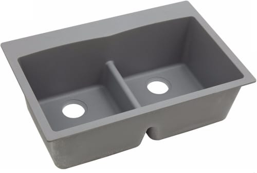 Elkay Gourmet E-Granite Collection ELGDLB3322GS0 - Greystone
