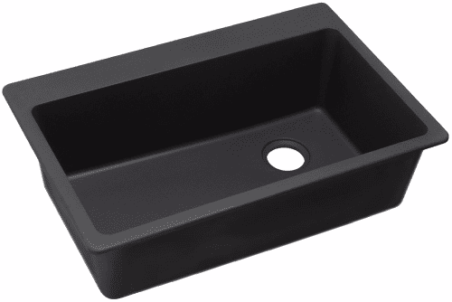 Elkay Gourmet E-Granite Collection ELG13322BK0 - Black