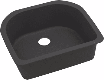 Elkay Gourmet E-Granite Collection ELGSU2522BK0 - Black