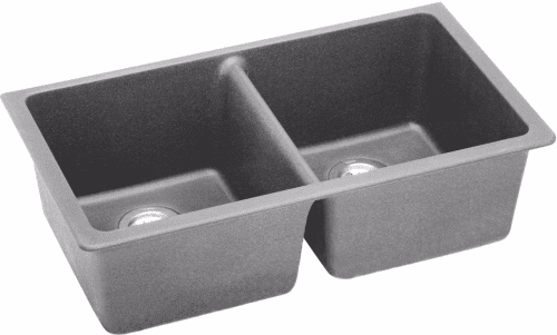 Elkay Gourmet E-Granite Collection ELGU3322GS0 - Greystone
