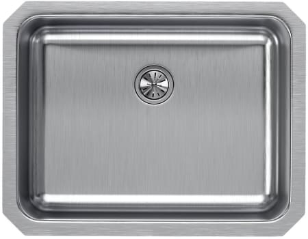 Elkay Gourmet Perfect Drain Collection Lustertone Collection ELUH2115PD - Elkay Lustertone® Classic Stainless Steel Single Bowl Undermount Kitchen Sink with Perfect Drain®