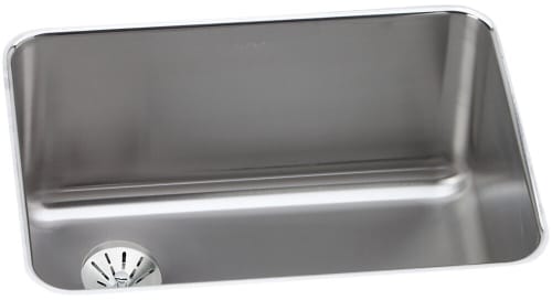 Elkay Lustertone Collection ELUH231710LPD - Elkay Lustertone® Classic Stainless Steel Single Bowl Undermount Kitchen Sink with Perfect Drain®