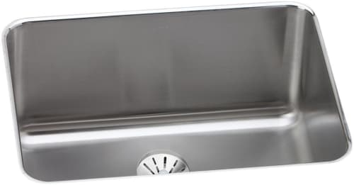 Elkay Lustertone Collection ELUH231710PD - Elkay Lustertone® Classic Stainless Steel Single Bowl Undermount Kitchen Sink with Perfect Drain®