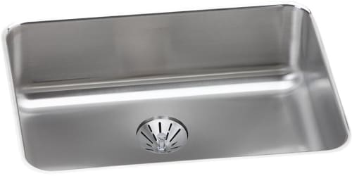 Elkay Lustertone Collection ELUH2317PD - Elkay Lustertone® Classic Stainless Steel Single Bowl Undermount Kitchen Sink with Perfect Drain®