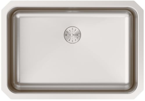 Elkay Gourmet Collection Lustertone Collection ELUH241610PD - Elkay Lustertone® Classic Stainless Steel Single Bowl Undermount Kitchen Sink with Perfect Drain®