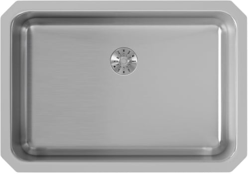 Elkay Gourmet Collection Lustertone Collection ELUH2416PD - Elkay Lustertone® Classic Stainless Steel Single Bowl Undermount Kitchen Sink with Perfect Drain®