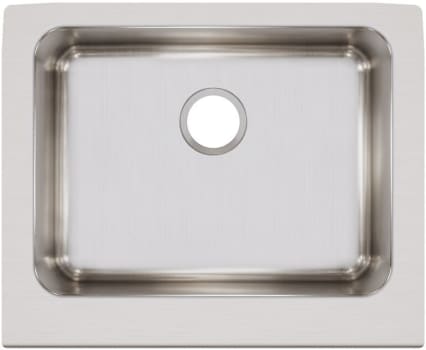 Elkay Lustertone Collection ELUHF2520 - 25 Inch Apron Front Undermount Single Bowl Stainless Steel Sink with 18-Gauge