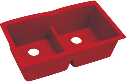 Elkay Quartz Luxe ELXDULB3322MA0 - Maraschino Angled View