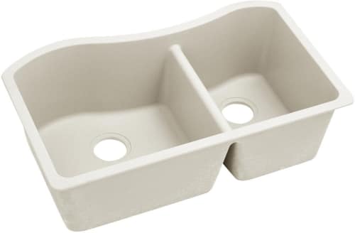 Elkay Quartz Luxe ELXHU3220RRT0 - Ricotta Angled View